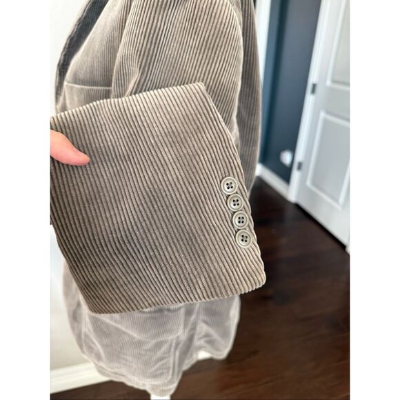 Polo Ralph Lauren Men’s Corduroy Blazer Sport Coat Brown 44L Patch Pockets - Picture 4 of 11